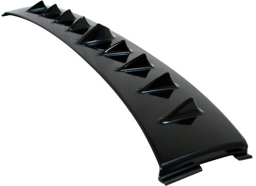 BLOX Racing 13-14 Scion/Subaru FR-S/BRZ Vortex Generator Fins with Shark Fin - ABS Black - Graveyard Performance