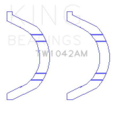 King Engine Bearings Nissan VR38DETT/VQ35AHR/VQ37HR Thrust Washer Set - Graveyard Performance