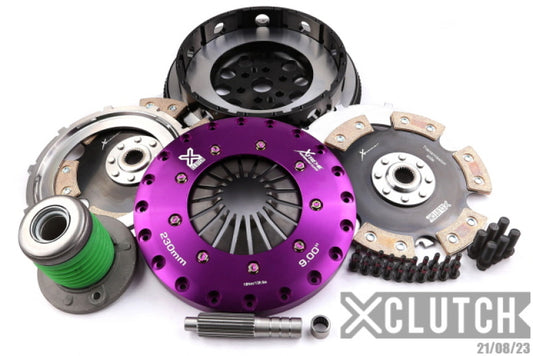 XClutch 15-23 Ford Mustang EcoBoost Premium 2.3L 9in Twin Solid Ceramic Clutch Kit