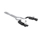MBRP 2024 Ford Mustang GT 5.0L 3in Cat-Back Dual Split Rear - Quad Black Tips