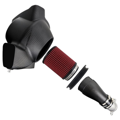 Mishimoto 2021+ BMW G8X M3/M4 Performance Intake Carbon Fiber Matte - Graveyard Performance