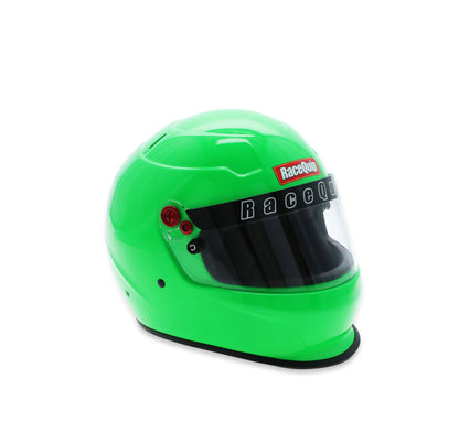 RaceQuip PRO25 SA2025 FLO GRN SML HELMET - Graveyard Performance