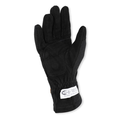RaceQuip Black 2-Layer SFI-5 Glove - Small - Graveyard Performance