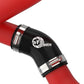 aFe Bladerunner 2-1/4 IN Aluminum Hot Charge Pipe Black 20-23 Ford Explorer/Explorer ST - Red