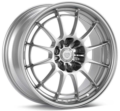 Enkei NT03+M 18x9.5 5x120.7 58mm Offset 72.6mm Bore Silver Wheel