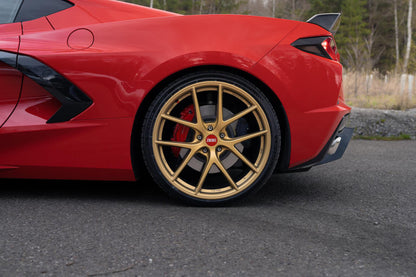 KW 2020+ Chevrolet Corvette C8 (w/ Electronic Dampers & OE Noselift) Height Adjustable Spring Kit - Graveyard Performance