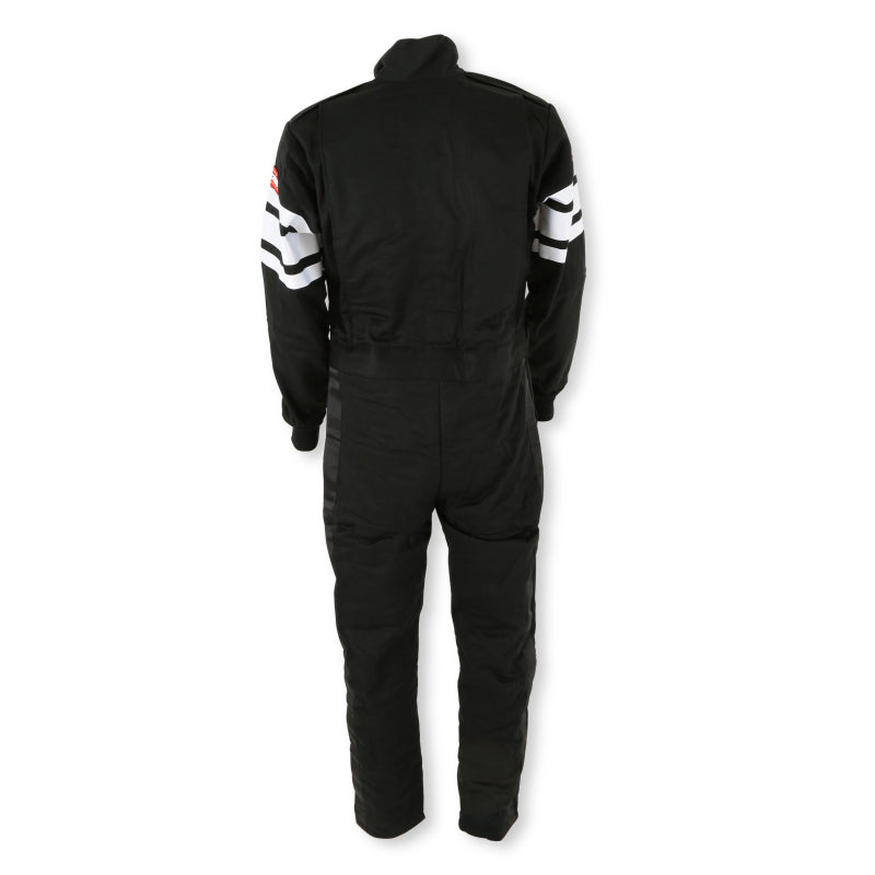 RaceQuip Black SFI-5 Suit - 2XL - Graveyard Performance