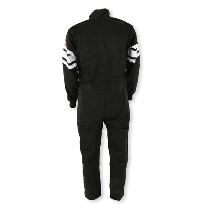 RaceQuip Black SFI-5 Suit - 2XL - Graveyard Performance