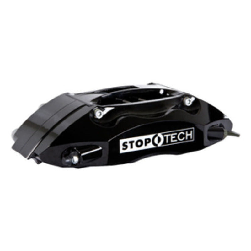 StopTech 08-13 BMW M3/11-12 1M Coupe Rear Black ST-40 Calipers 355x32 Slotted Rotors/Pads/SS Lines