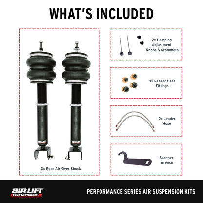 Air Lift Performance 14-24 Infiniti Q50 Air Suspension Rear Kit - Graveyard Performance