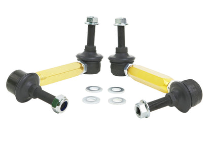 Whiteline Universal Sway Bar End Link Kit - 130-155mm Heavy Duty Adjustable - 10mm Ball Studs - Graveyard Performance
