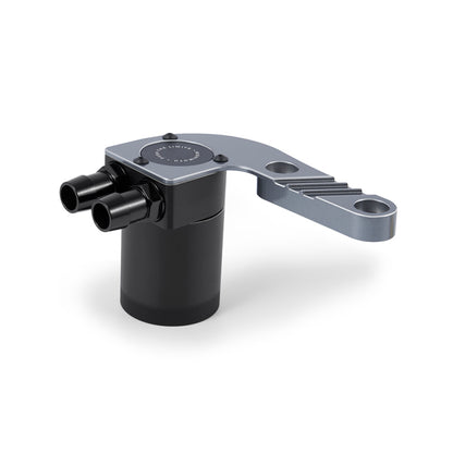 Mishimoto 15-20 BMW F8X M3/M4 Baffled Oil Catch Can - Frozen Dark Gray - Graveyard Performance