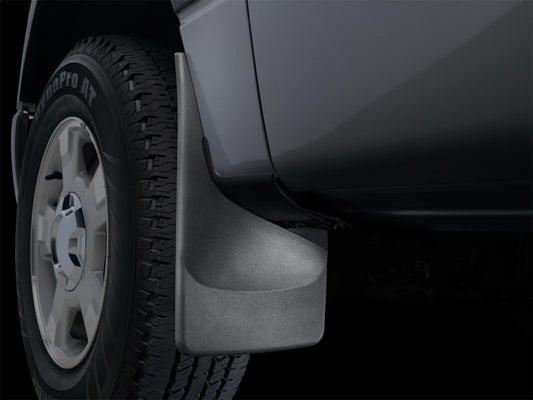 WeatherTech 20+ Ford Explorer Rear No Drill Mudflaps - Black - Graveyard Performance