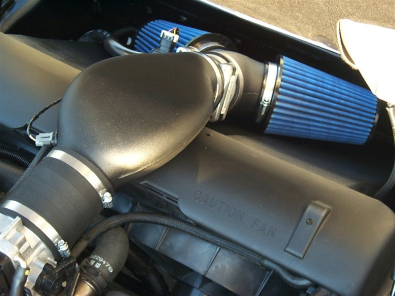 Volant 01-04 Chevrolet Corvette 5.7L Blue Recharger Pro5 Open Element Air Intake System - Graveyard Performance