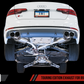 AWE Tuning Audi B9 S4 Touring Edition Exhaust - Non-Resonated (Black 102mm Tips)