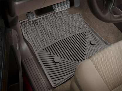 WeatherTech 2014-2016 BMW 5-Series Rear Rubber Mats - Cocoa - Graveyard Performance