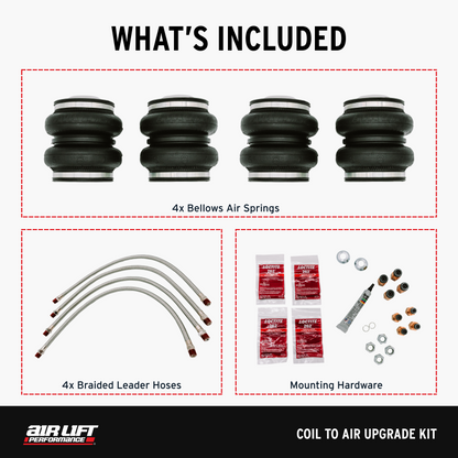 Air Lift 15-20 Acura TLX / 13-17 Honda Accord Coil to Air Upgrade Kit - Graveyard Performance