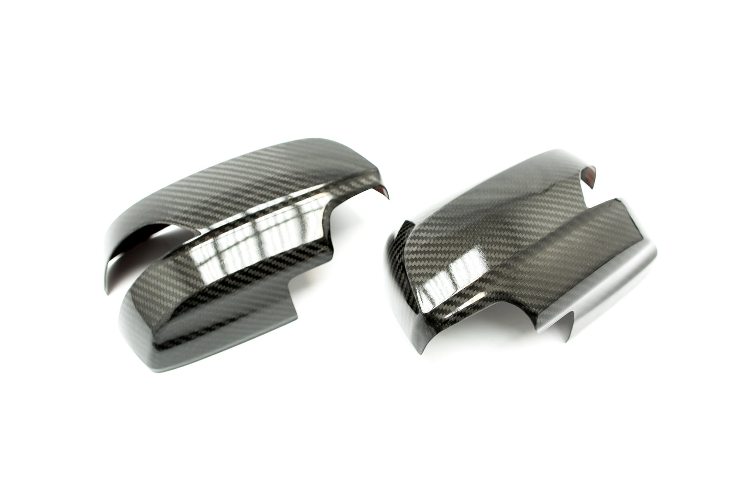 OLM LE Dry Carbon Fiber Full Mirror Covers (With Turn Signal Hole) - 2015-2021 Subaru WRX / STI - Graveyard Performance
