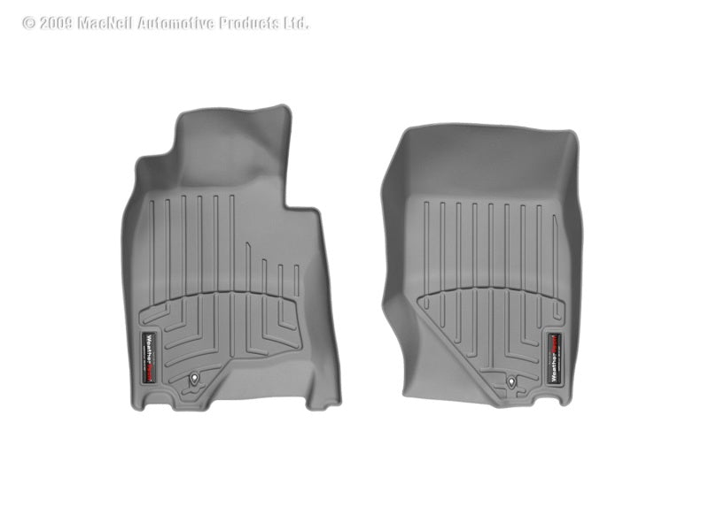 WeatherTech 07-13 Infiniti G35 Front FloorLiner - Grey - Graveyard Performance