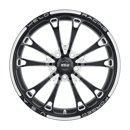Weld V-Series 18x6 / 5x115 BP / 2.7in. BS Polished Wheel - Non-Beadlock - Graveyard Performance