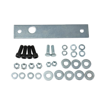 BBK 86-93 Mustang 5.0 Tubular Strut Tower Brace - Black Powdercoat Finish - Graveyard Performance