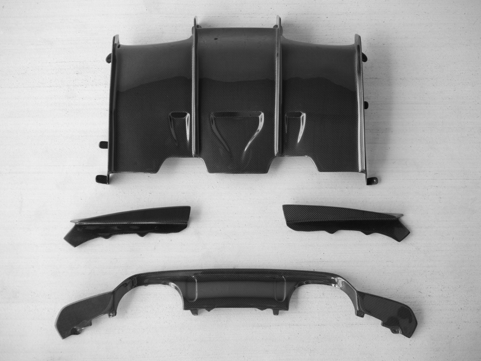 PSM Style Carbon Fiber Rear Diffuser - BMW F80 M3, F82/F83 M4 | Palenon Performance - Graveyard Performance