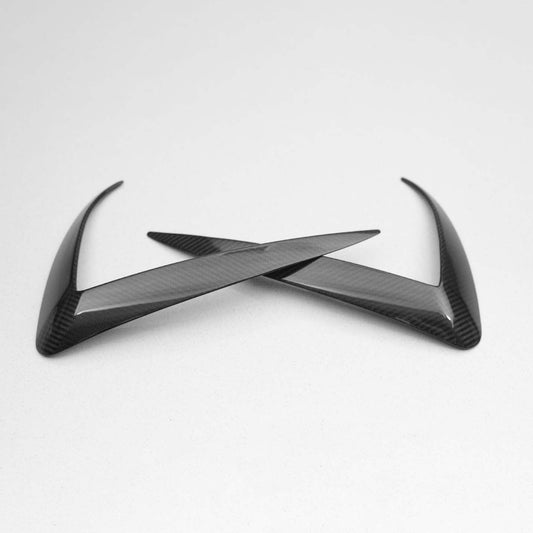 Tesla Model 3 Carbon Fiber Foglight Eyelid - Palenon Performance - Graveyard Performance