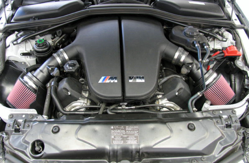 K&N 06-07 BMW M5 5.0L Flat Black Typhoon Short Ram Intake - Graveyard Performance