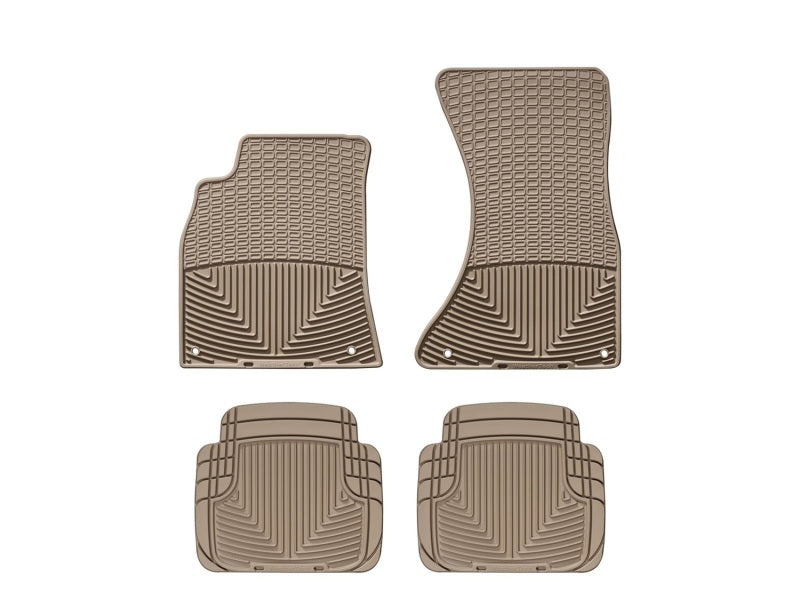 WT Rubber Mats - Front - Tan - Graveyard Performance
