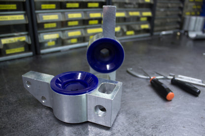 SuperPro 2012 Volkswagen Golf R Base Front Lower Inner Rearward Control Arm Bushing & Mount Assembly - Graveyard Performance