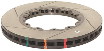 DBA 2008+ Mitsubishi EVO 10 T3 5000 Series Drilled and Slotted Front Replacement Rotor w/NAS Nuts KP - Graveyard Performance
