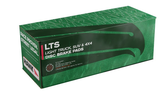Hawk 2024 Ford F-150 XLT 3.5L (350mm Rotor) LTS Street Brake Pads - Rear - Graveyard Performance