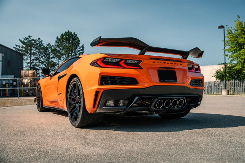 Corsa 23-25 Chevrolet Corvette C8 Z06 3in Valved Cat-Back Exhaust Muffler Delete Track Systemw/o Tip - Graveyard Performance