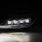 AlphaRex 99-09 Honda S2000 NOVA-Series Projector LED Headlights - Black