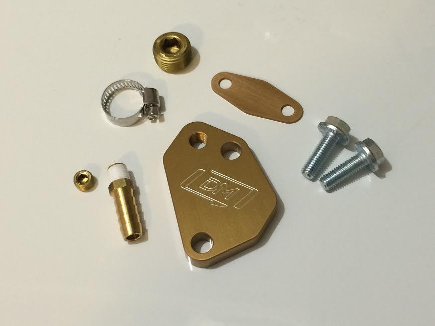 Damond Motorsports Mazdaspeed EGR Block off and Delete