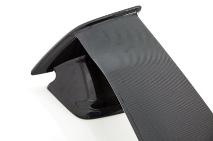 OLM Carbon Fiber OEM STI Style Spoiler with Carbon Bases - 2015-2021 Subaru WRX / STI - Graveyard Performance