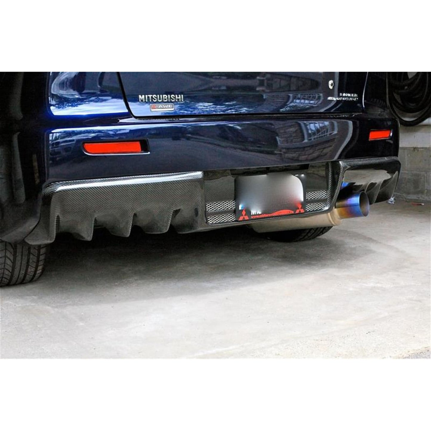 ETS 08-16 Mitsubishi Evo X Titanium Single Exit Exhaust System