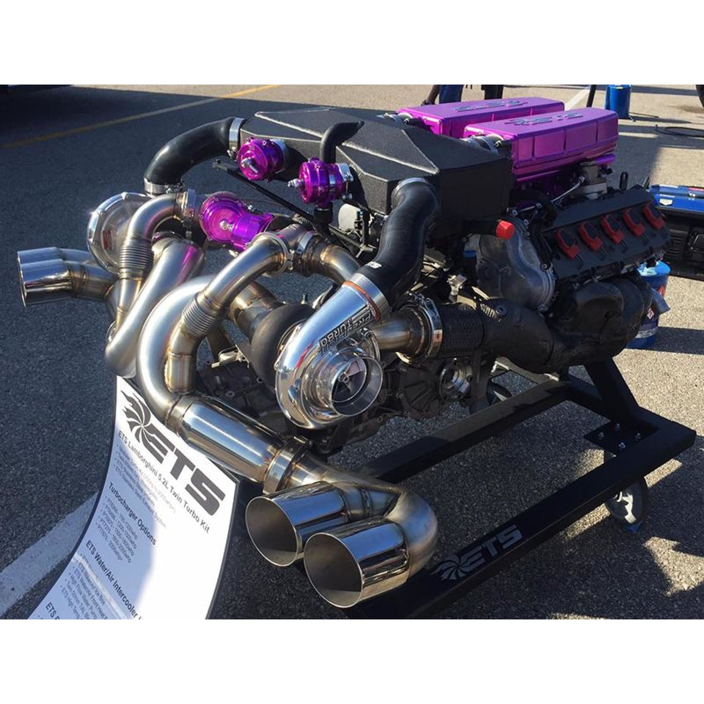 ETS Lamborghini Huracan/17+ Audi R8 Billet Intake Manifold