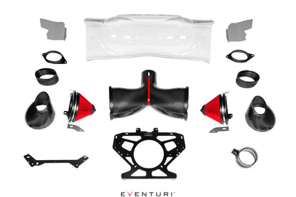 Eventuri Chevrolet C8 Corvette Coupe Black Carbon Intake System