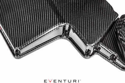 Eventuri BMW E9X M3 (S65) Black Carbon Airbox Lid - Gloss