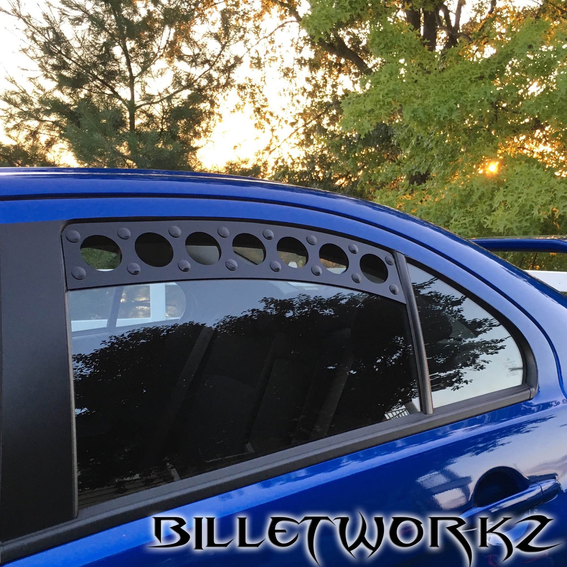 Billetworkz Window Vents Mitsubishi Lancer / Evo 2008-2015 - Graveyard Performance