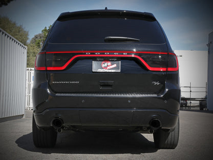 aFe 11-21 Dodge Durango V6-3.6L / V8-5.7L MACH Force-Xp 304 SS Cat-Back Exhaust System w/ Black Tip - Graveyard Performance