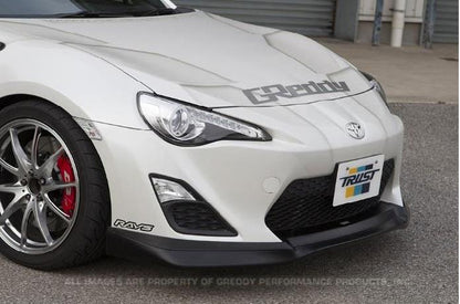 GReddy 13-16 Scion FR-S GRacer Aero-Style Hard Urethane Front Lip Spoiler - Graveyard Performance