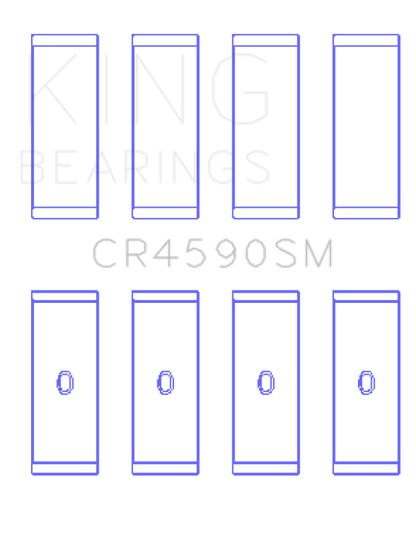 King Engine Bearings Audi Amb/Aum/Alt/Awa/Blr (Size +0.75mm) Connecting Rod Bearing Set - Graveyard Performance