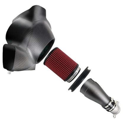 Mishimoto 2021+ BMW G8X M3/M4 Performance Intake Carbon Fiber Gloss - Graveyard Performance