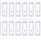 King Engine Bearings Ford 260Ci 289Ci 302 5.0L Windsor (Size STDX) Connecting Rod Bearing Set