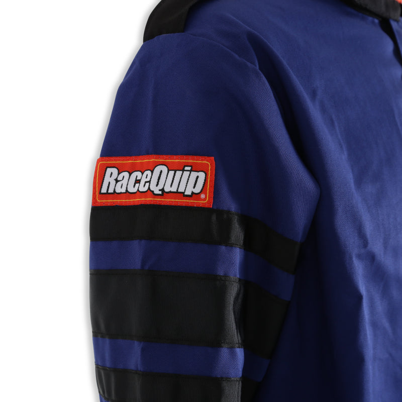 RaceQuip Blue SFI-1 1-L Jacket - XL - Graveyard Performance