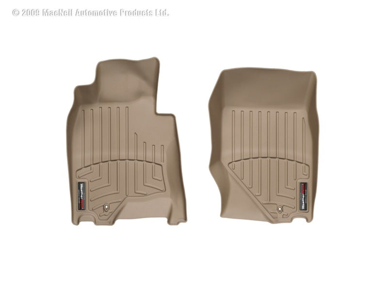 WeatherTech 07-13 Infiniti G35 Front FloorLiner - Tan - Graveyard Performance