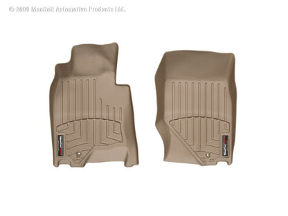WeatherTech 07-13 Infiniti G35 Front FloorLiner - Tan - Graveyard Performance