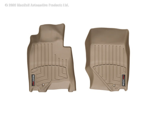 WeatherTech 07-13 Infiniti G35 Front FloorLiner - Tan - Graveyard Performance